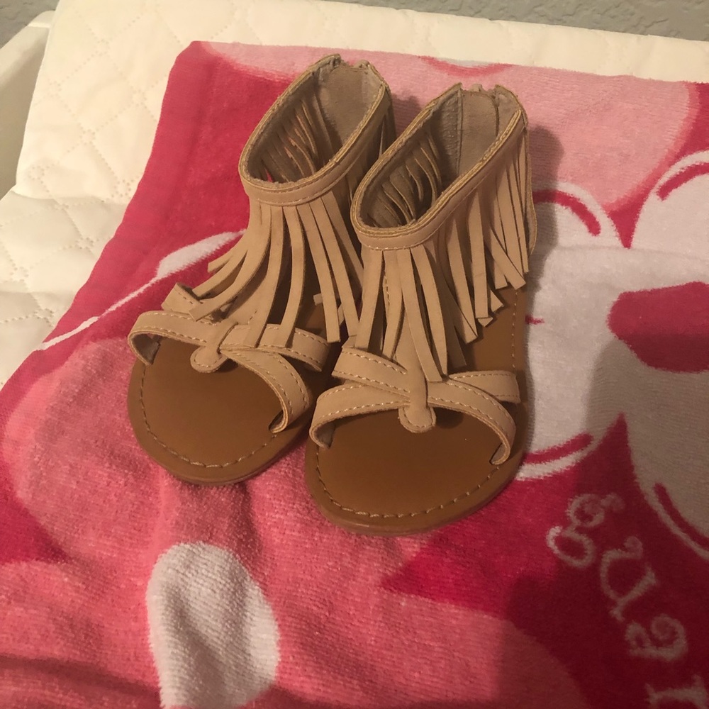 Gap Fringe Sandals